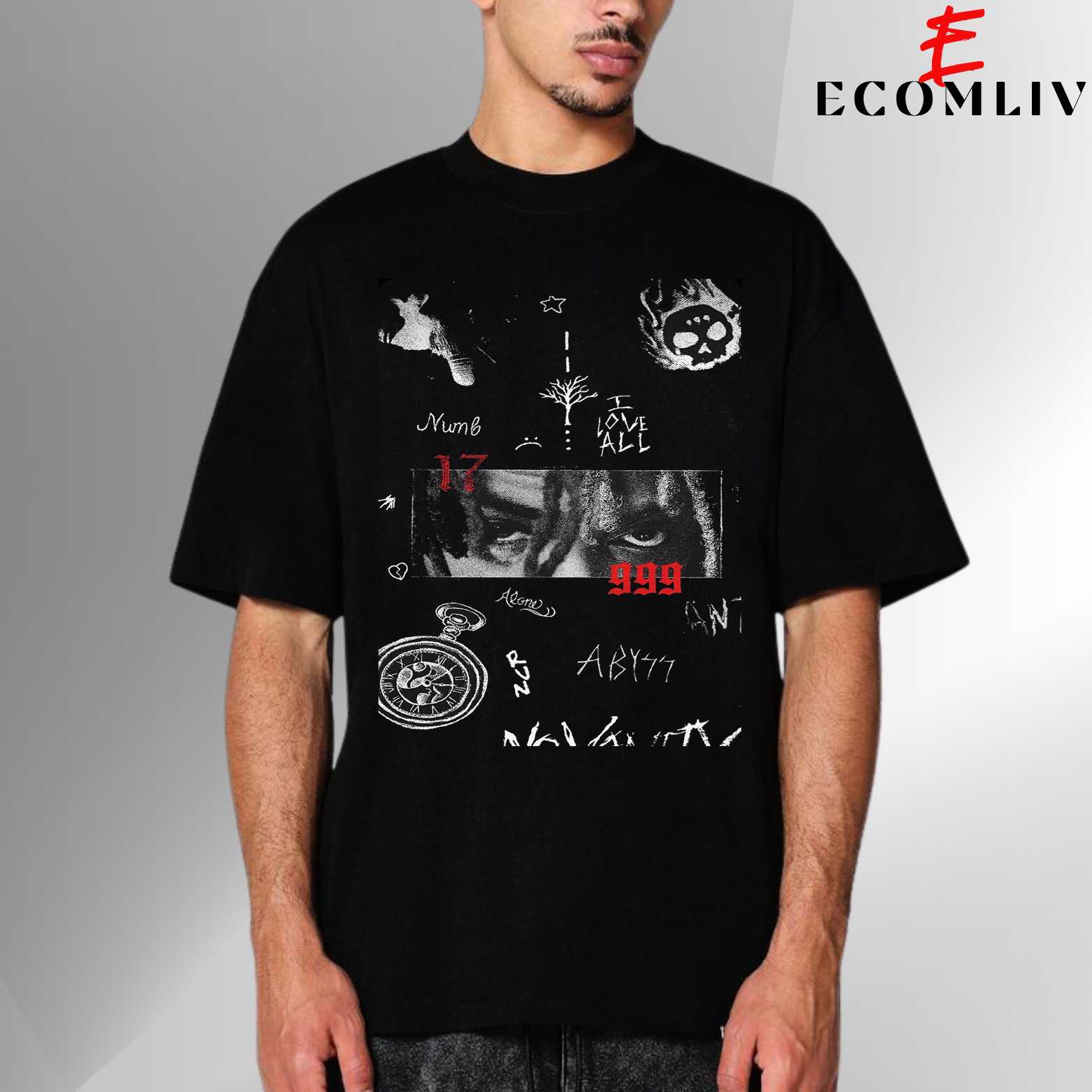 Xxxtentacion 17 Graphic Tee, Unisex Rap Music T-Shirt, Streetwear Top